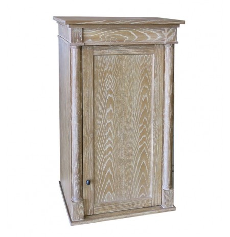 Fairmont Designs 142-HT2118 Rustic Chic 21x18" Linen Hutch in Weathered Oak