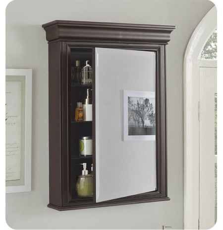 Fairmont Designs 1529-MC24 Providence 24" Traditional Medicine Cabinet in Aged Chocolate