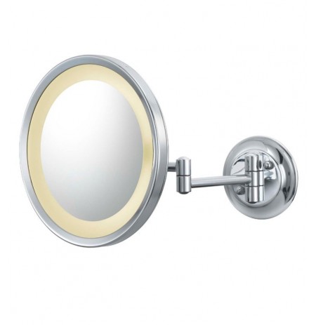 Aptations 944-35- Kimball & Young Single-Sided LED Round Magnified Makeup Wall Mirror