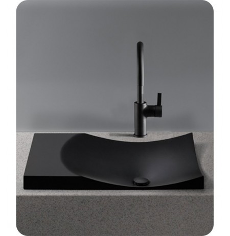 TOTO FLT142 Waza® Noir™ Cast Iron Self-Rimming Lavatory