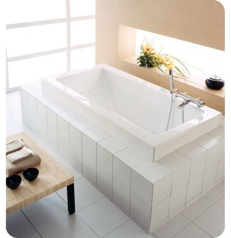 Neptune ZEN3060 Zen 60" x 30" Customizable Rectangular Bathroom Tub