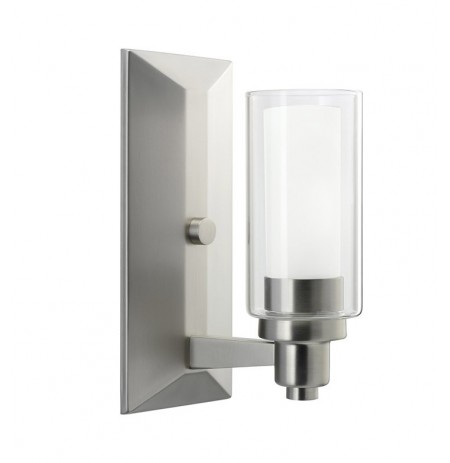 Kichler 6144NI Circolo Collection Wall Sconce 1 Light in Brushed Nickel