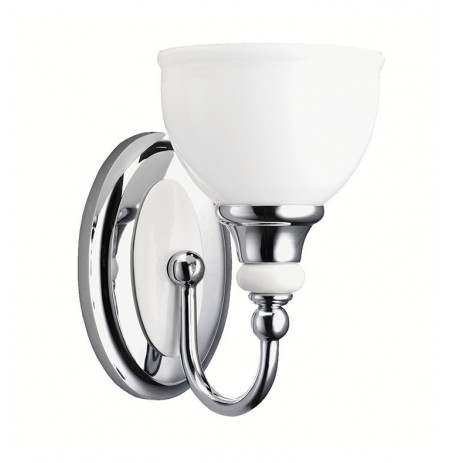 Kichler 5367CH Pocelona Collection Wall Sconce 1 Light in Chrome