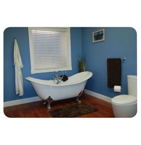 Cambridge Plumbing DES 71 inch Double Ended Slipper Tub
